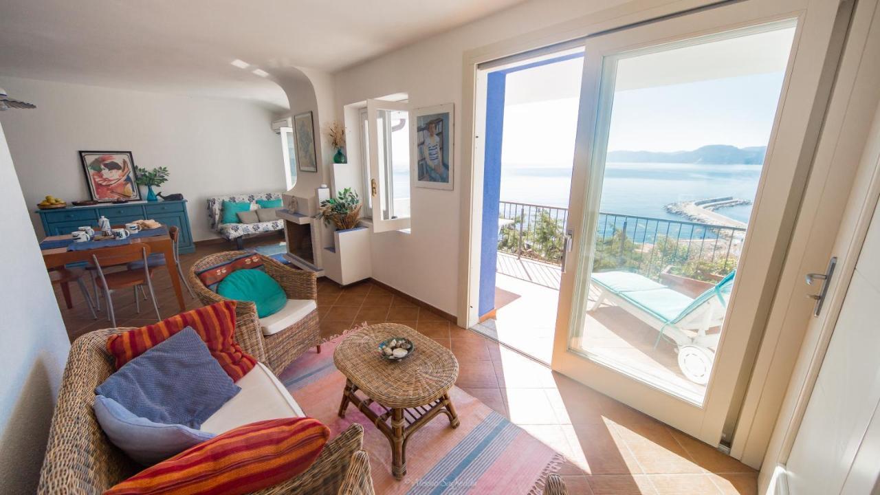 卡拉古诺内Casa Fendemare, Vista Sul Golfo Iunq2620公寓 外观 照片