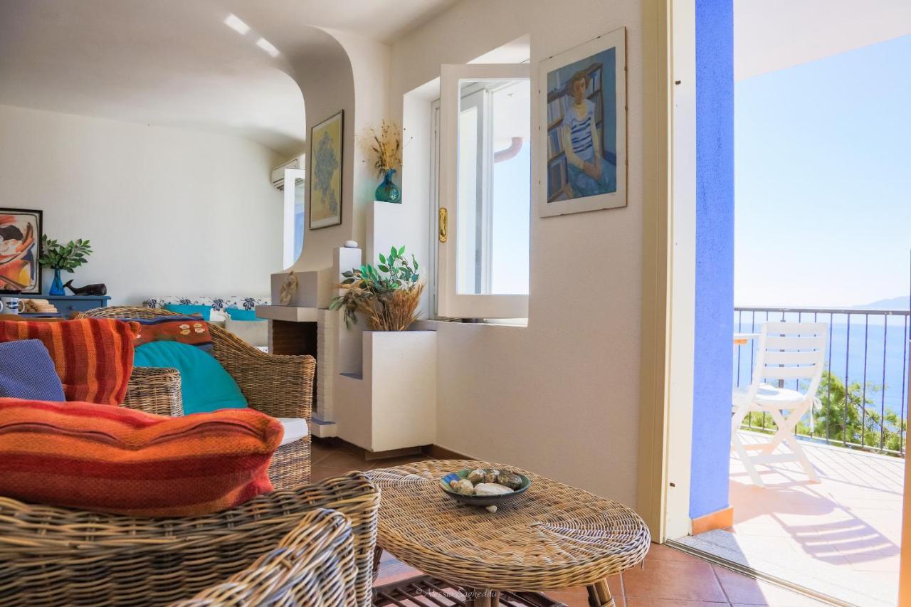 卡拉古诺内Casa Fendemare, Vista Sul Golfo Iunq2620公寓 外观 照片